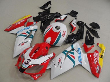 Red and Wihte 2006-2011 Aprilia RS125 Motorcycle Fairings