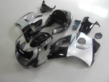 Silver Grey No Decals 1996-2000 Suzuki GSXR 600 Motorcycle Fairings