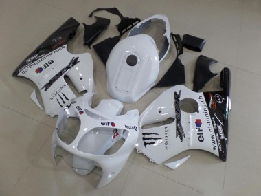 White 2000-2001 Kawasaki ZX12R Motorcycle Fairing