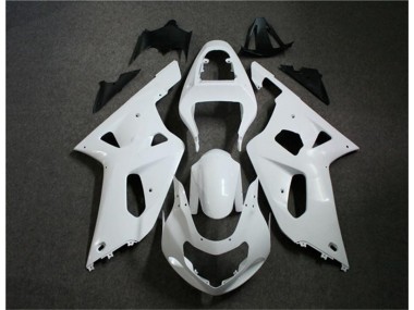 White 2001-2003 Suzuki GSXR 600/750 Motorcycle Fairings