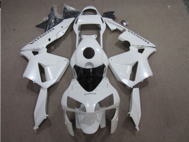 White 2003-2004 Honda CBR600RR Full Motorcycle Fairing Kits