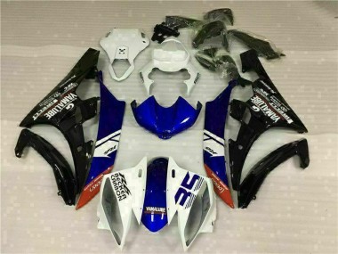 White 2006-2007 Yamaha YZF R6 Motorcycle Bodywork