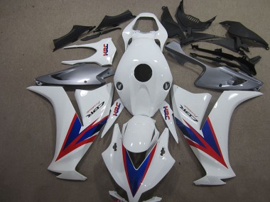 White HRC 2012-2016 Honda CBR1000RR Motorcycle Fairings