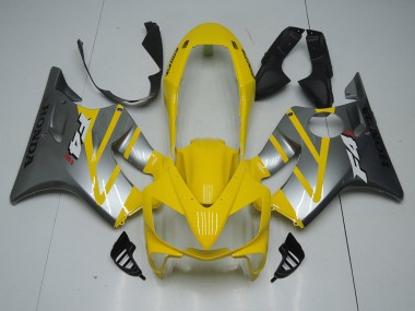 Yellow Grey 2004-2007 Honda CBR600 F4i Motorcycle Bodywork